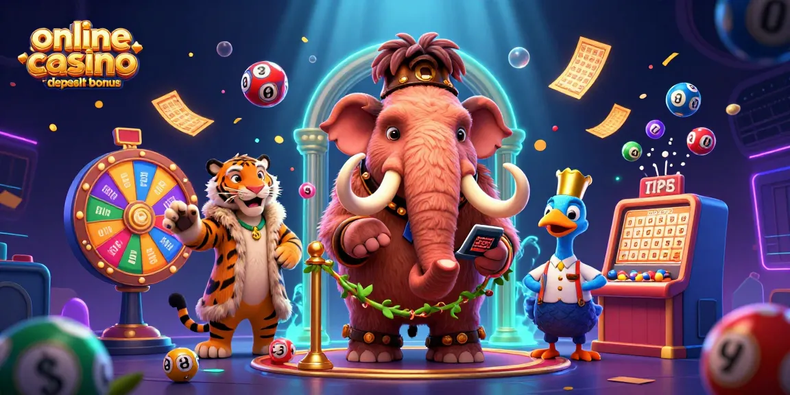 Join the excitement with online casino no deposit bonus, featuring furry bouncers and colorful lottery fun.