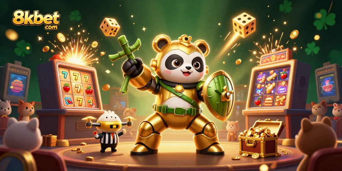 Experience the excitement of gaming at 8xbet com with a vibrant, dynamic casino scene.